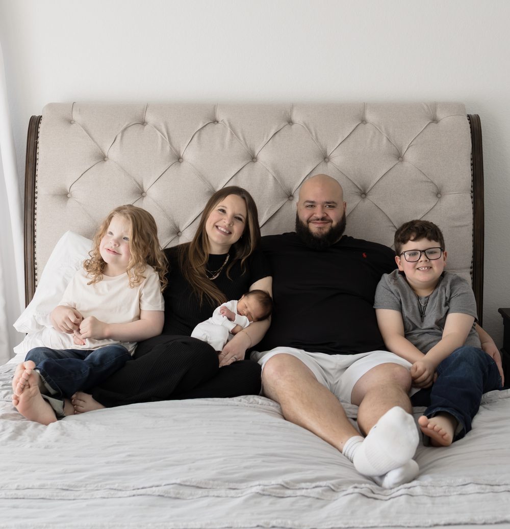 The family behind Family First Protection Services at home together